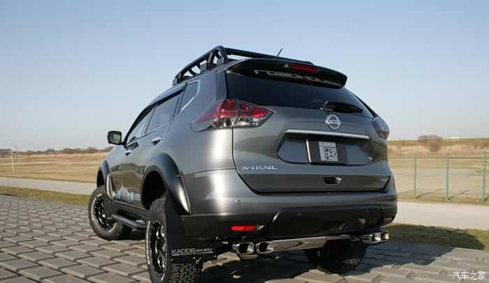 奇骏改装完 有越野之风范