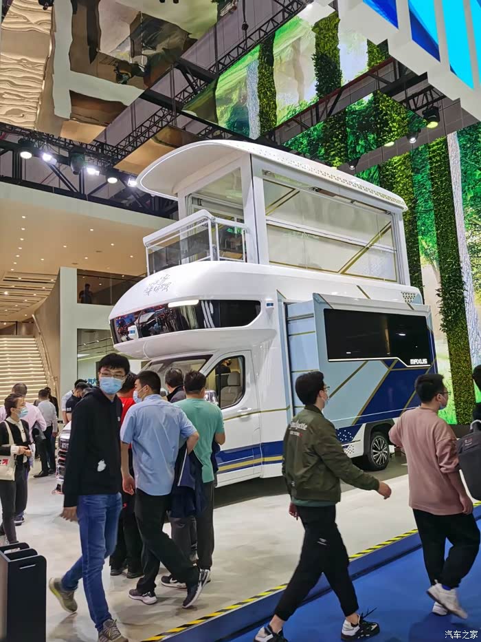 2021年上海车展春日带你逛展览羡慕向往房车篇
