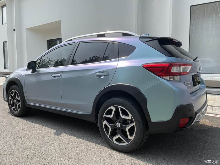 【图】三年的小v改色膜走起_斯巴鲁xv论坛_汽车之家论坛