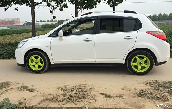 【图】换了铝合金轮毂_启辰r50论坛_汽车之家论坛