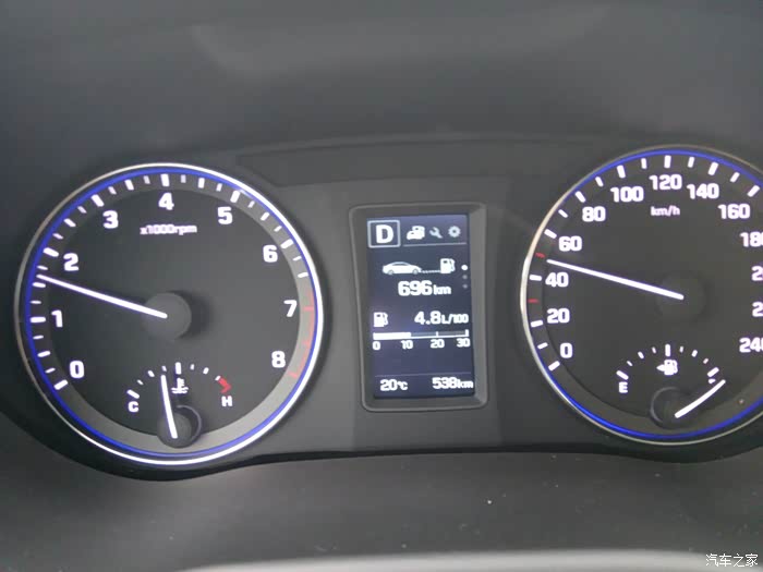 晒晒名图18的油耗吧新车油耗