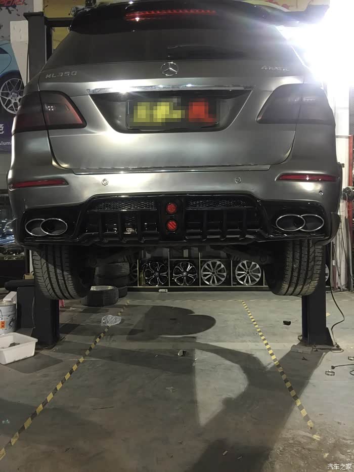 国内首台奔驰ml350改装大片