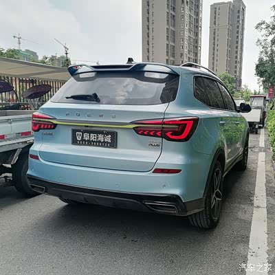 全新rx5plus霁风蓝专属车身颜色,也是我最爱的颜色!