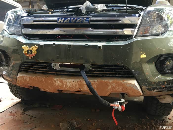 【图】上绞盘止骚~~~_哈弗h5论坛_汽车之家论坛