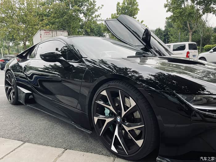 【图】精品超帅黑武士i8比新_宝马i8论坛_汽车之家论坛