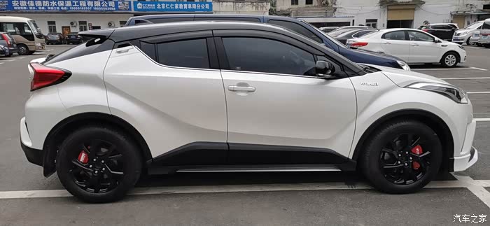 【图】ch-r 轮毂改色之旅_丰田c-hr论坛_汽车之家论坛