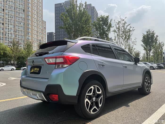 【图】三年的小v改色膜走起_斯巴鲁xv论坛_汽车之家论坛