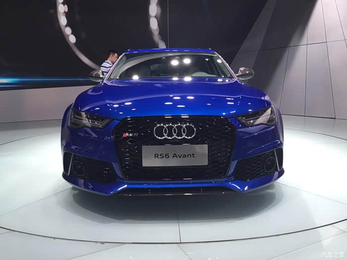 成都车展rs6 帅到爆炸