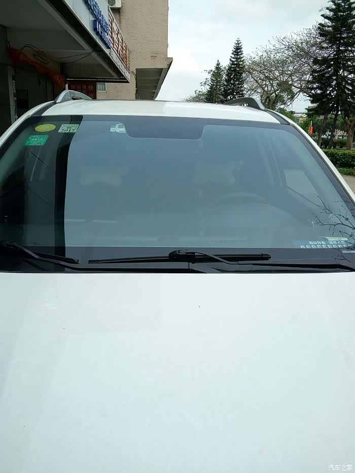 【图】前挡风玻璃有白印什么情况_传祺gs4论坛_汽车之家论坛