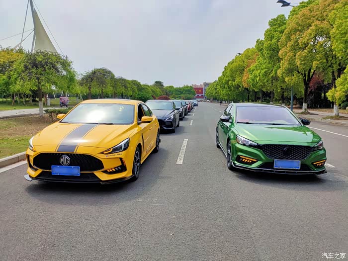 常州mg车友庆祝名爵5车友会成立