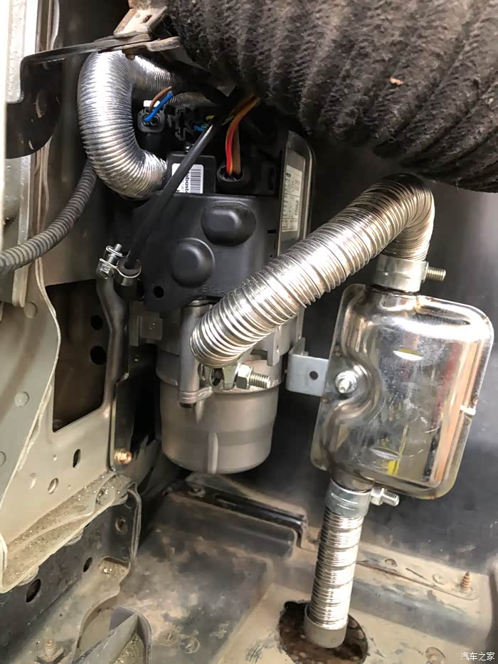 安装韦伯斯通驻车加热器