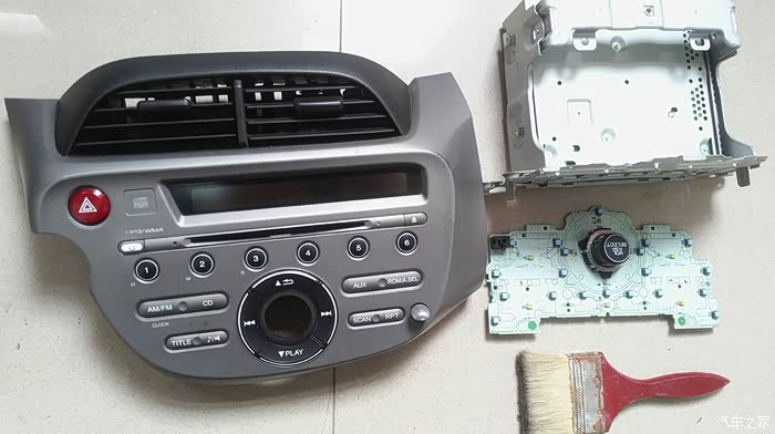 【图】二飞cd机怎么拆?_飞度论坛_汽车之家论坛