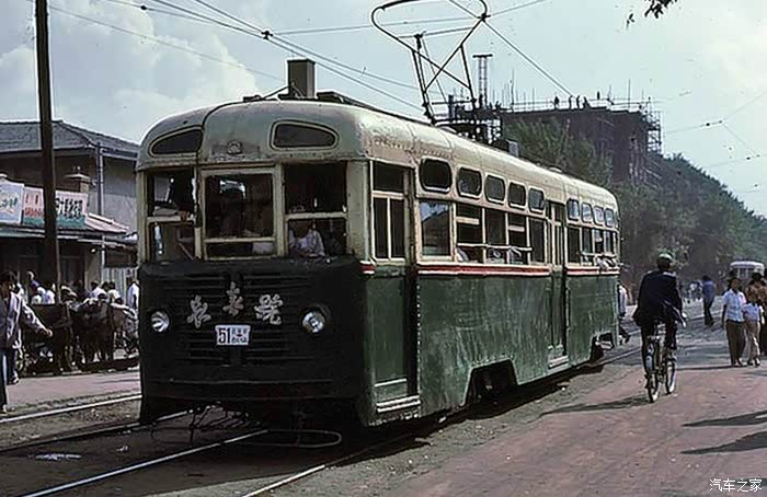 长春有轨电车老照片1980年代