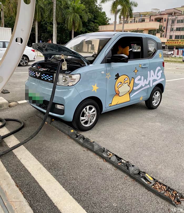 五菱宏光miniev快充实景