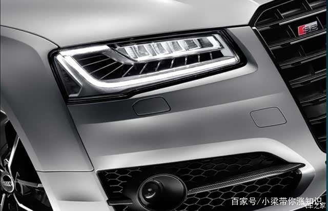 奥迪a6l灯厂的特色矩阵式led大灯