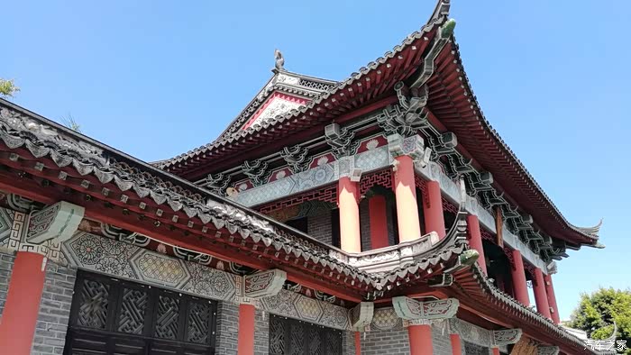 登万景园看明朝古建筑