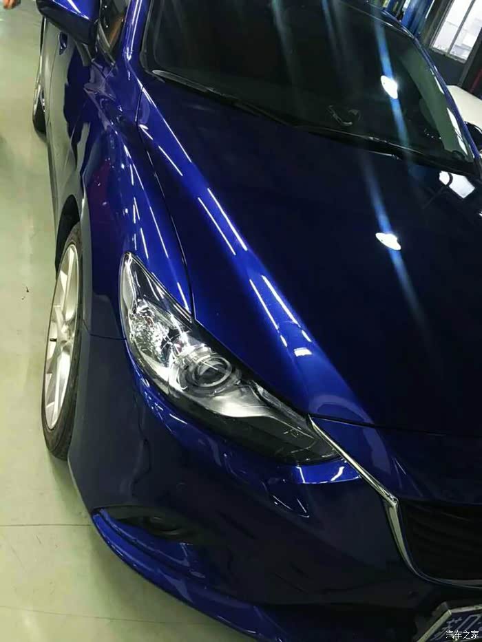 【图】钻蓝 深海蓝 海浪蓝 全车喷漆._阿特兹论坛_汽车之家论坛