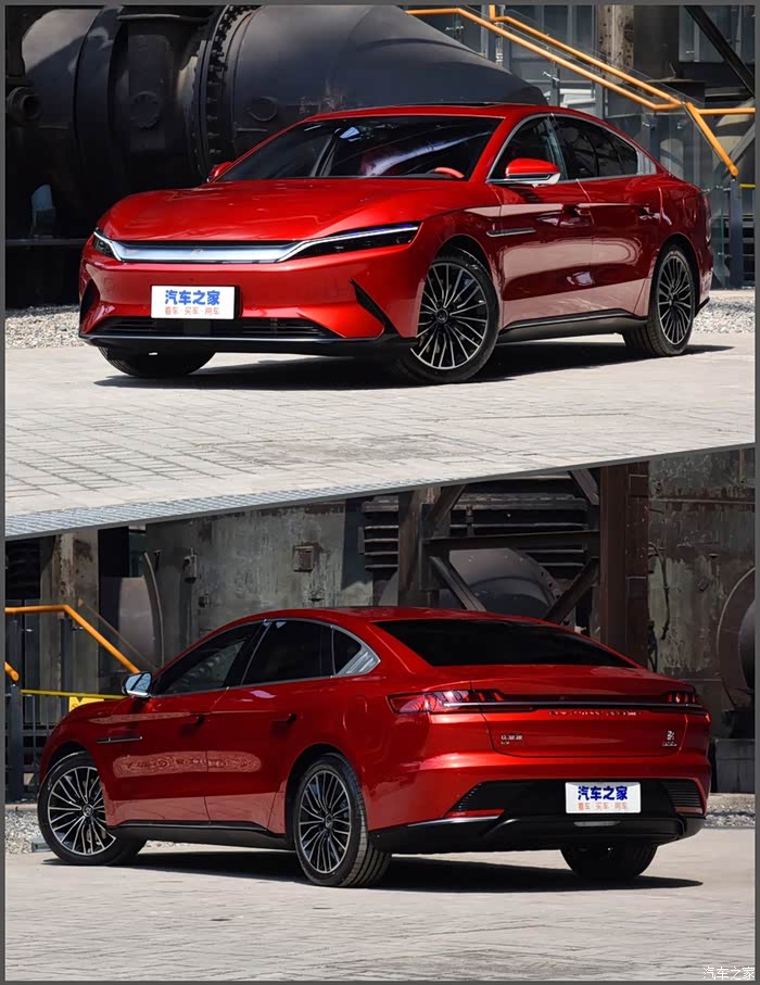 【图】刀片电池续航605km比亚迪 汉ev_汉论坛_汽车之家论坛