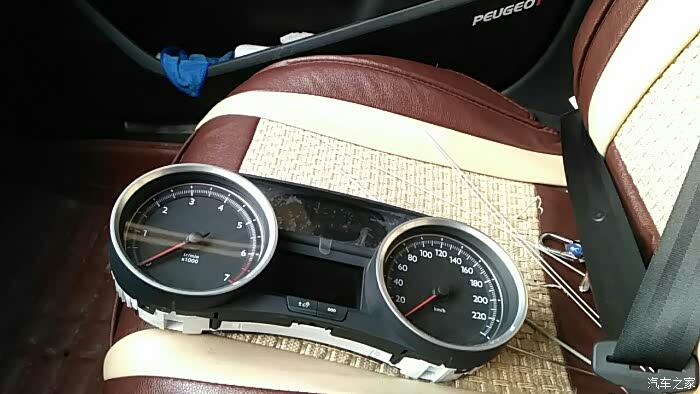 【图】拆仪表盘需要拆方向盘吗_标致408论坛_汽车之家论坛