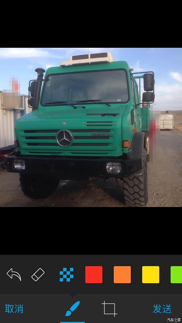 奔驰全地形越野车