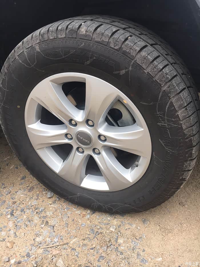 出4条原车轮胎265/60r18