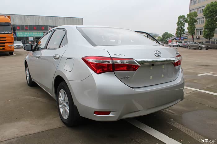 终于提得爱车——卡罗拉1.6l银色,今天来论坛交个提车申精作业!