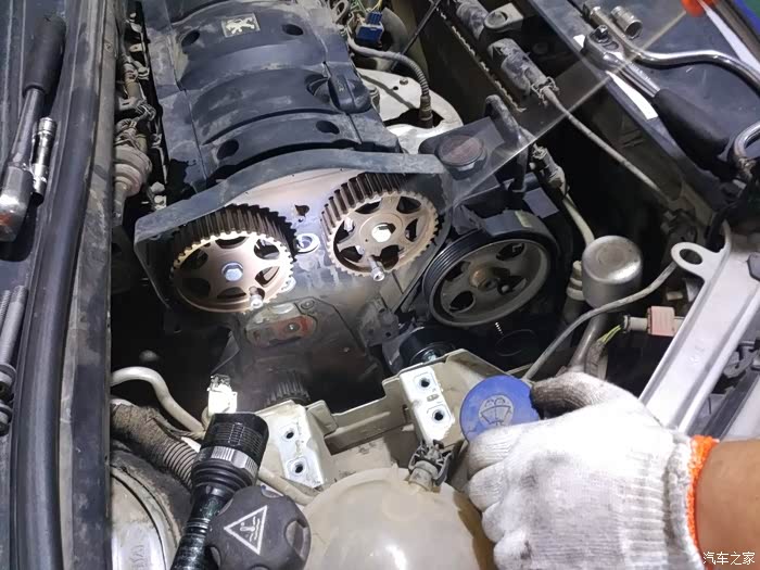 【图】307更换正时皮带_标致308论坛_汽车之家论坛