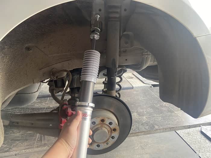 安徽名爵6改装dwd绞牙避震