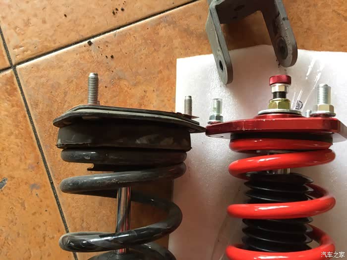 q50l拆下bcbr换上airone避震