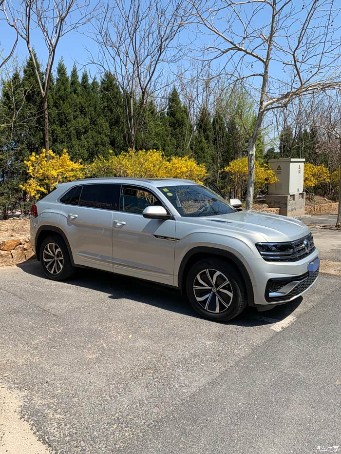 不后悔的选择2021年银色途昂x提车作业