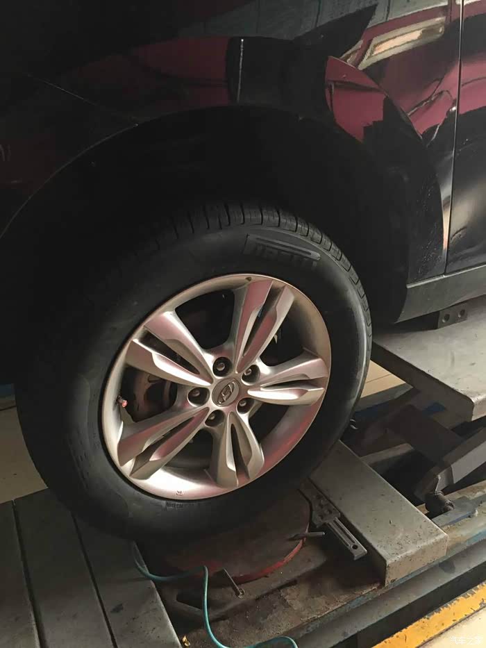 途虎换轮胎过程分享