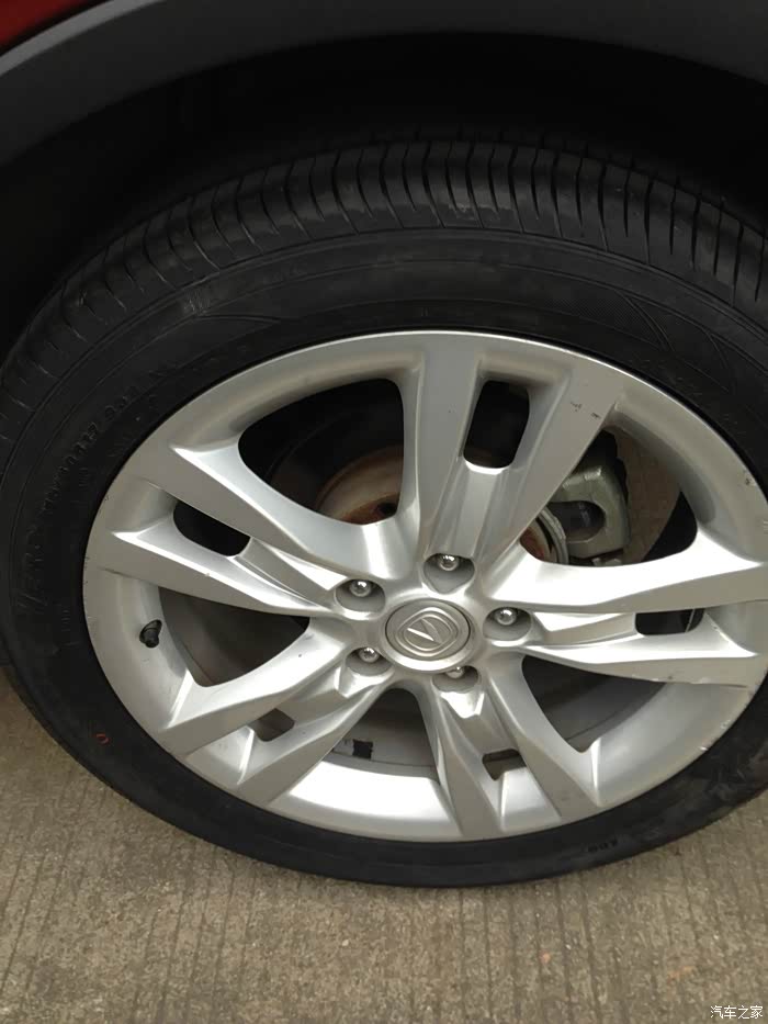 深圳cs35车友会118可乐想知道轮胎壁厚度的请进