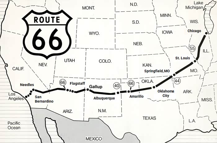 横跨美国穿越66号公路ff91的旅途故事您想知道哪些