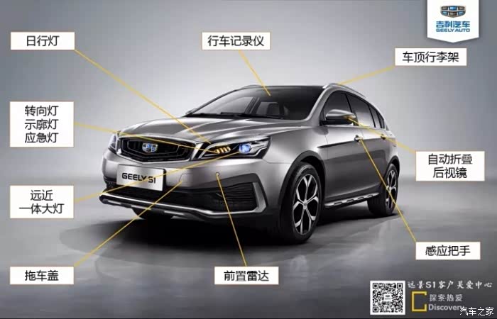 吉利远景s1按钮图解