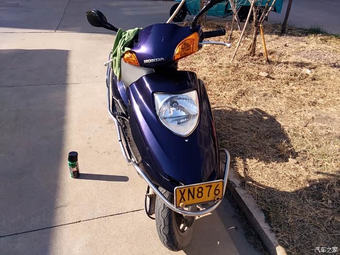 周末给老五羊追梦125洗洗澡打打腊骑着到处转转