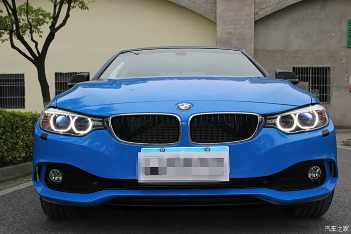 【图】宝马420全车改色宝石蓝_宝马4系论坛_汽车之家论坛