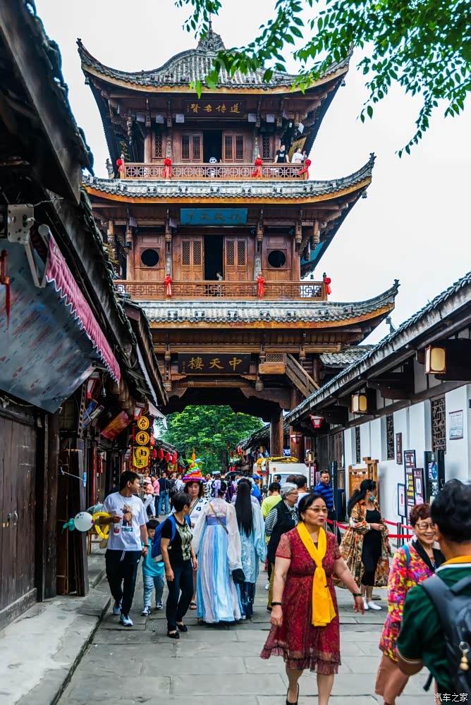自驾游阆中古城历史文化总是那么震撼