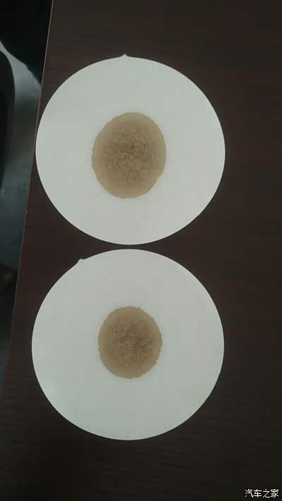 闲来无事做了个机油滤纸试验