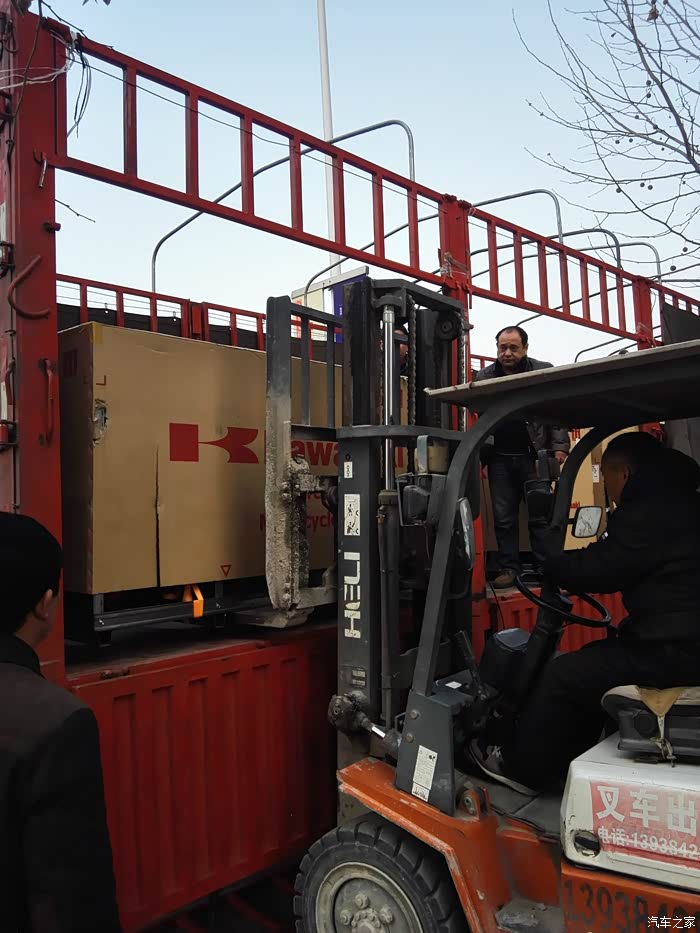 郑州(河南)第一台川崎火神Vulcan S650提车了