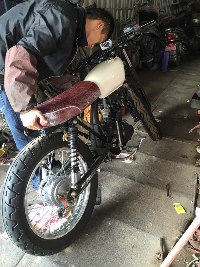 【图】honda cg125惊艳改装_本田摩托车论坛_汽车之家论坛