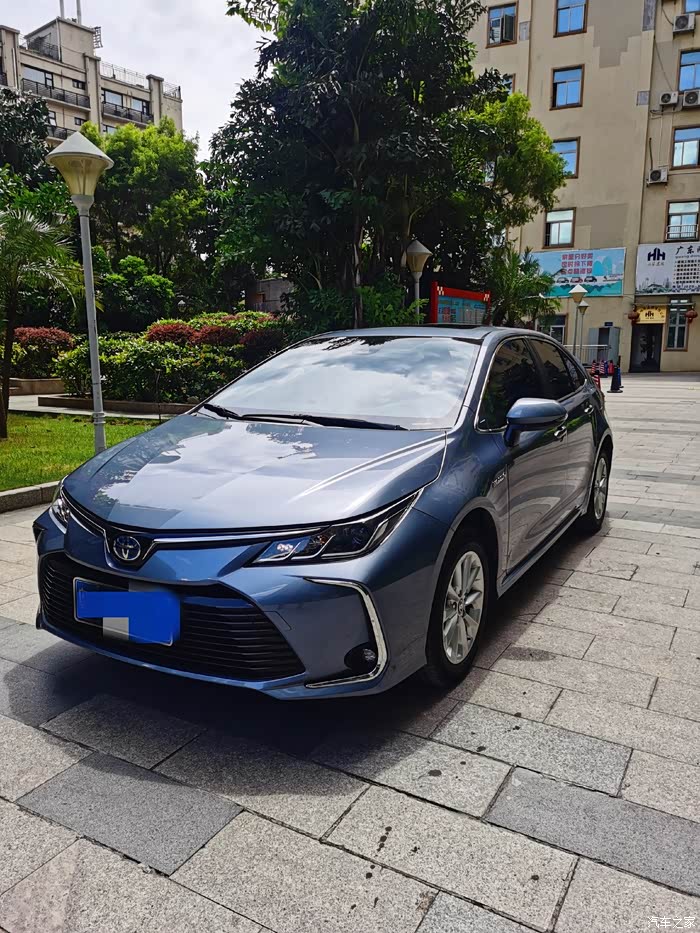 【图】天青石金属色双擎精英版外观改淡妆历程_卡罗拉论坛_汽车之家