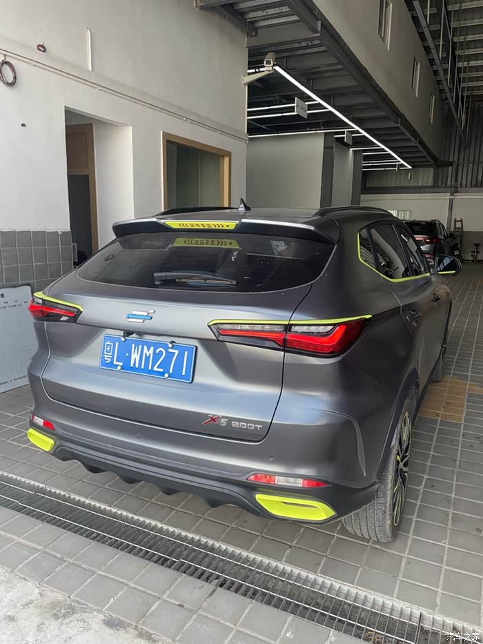 改装不止#改色帅气十足贴膜x5分享_长安欧尚x5论坛_汽车之家论坛