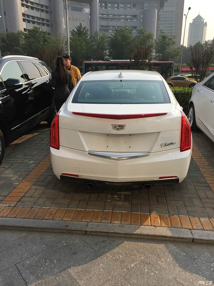 【图】白色乞丐版提车作业_凯迪拉克ats/ats-l论坛_汽车之家论坛