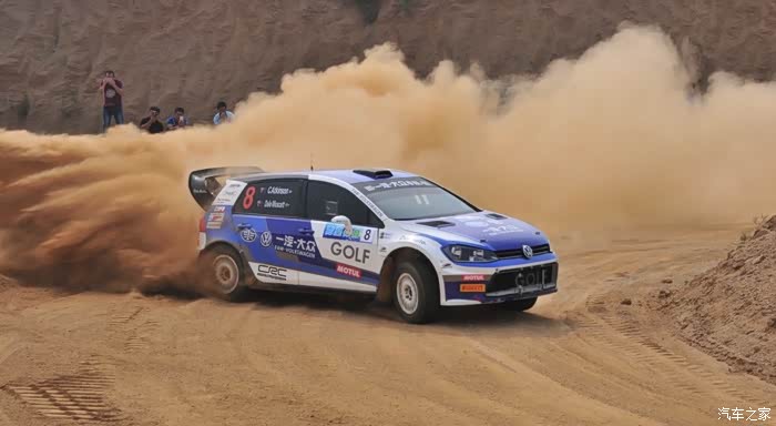 【图】高尔夫7战车crc中国汽车拉力赛登封站争夺荣耀_高尔夫论坛_汽车
