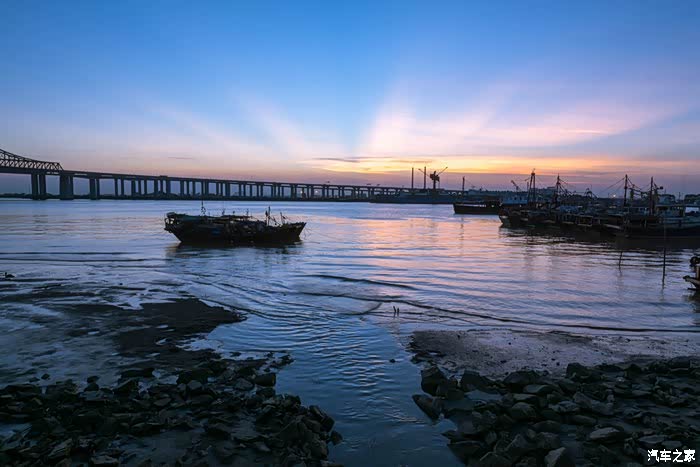 【图】【风景】蓝色沙田港_摄影论坛_汽车之家论坛
