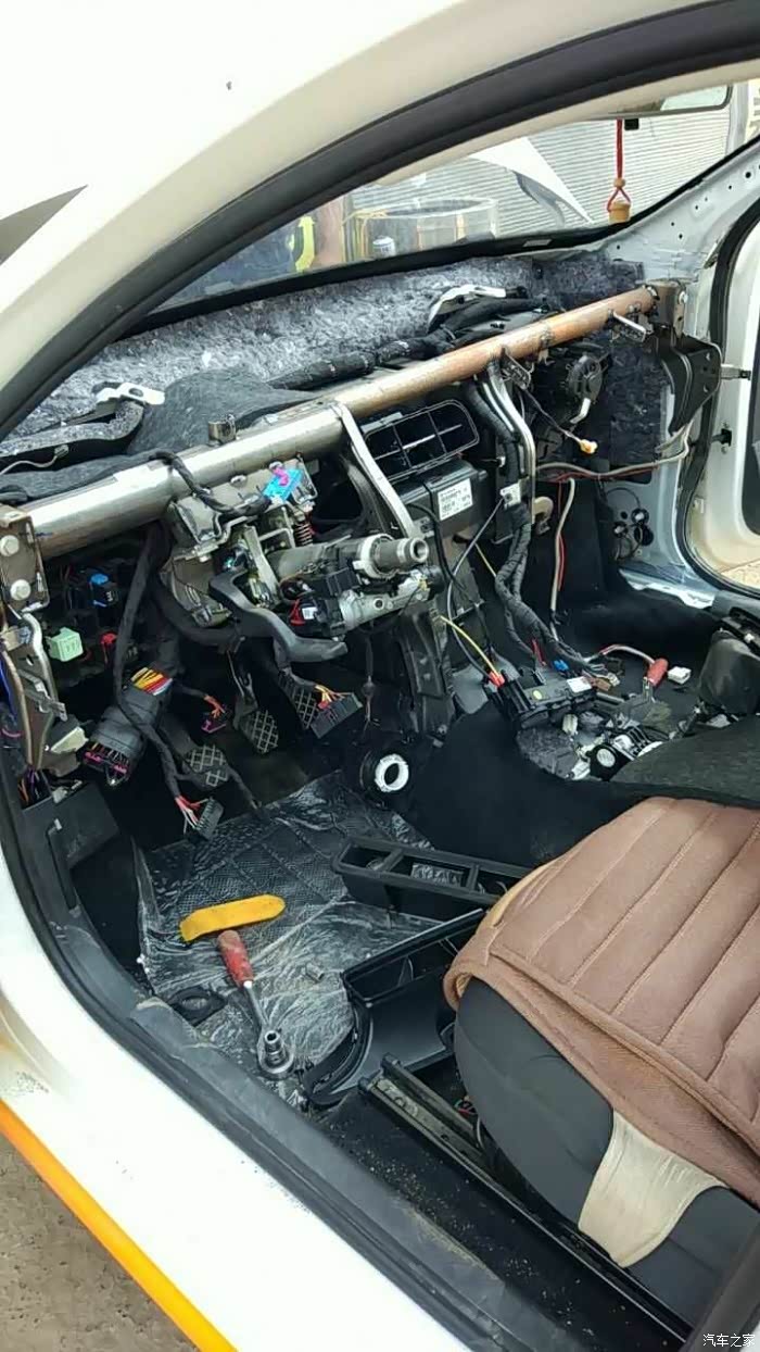 【图】新桑塔纳空调漏水维修_桑塔纳论坛_汽车之家论坛