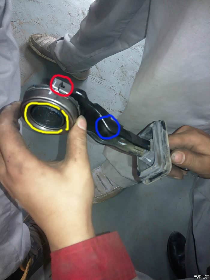 离合器分离拨叉和分离轴承异响终极维修方法不用拆解