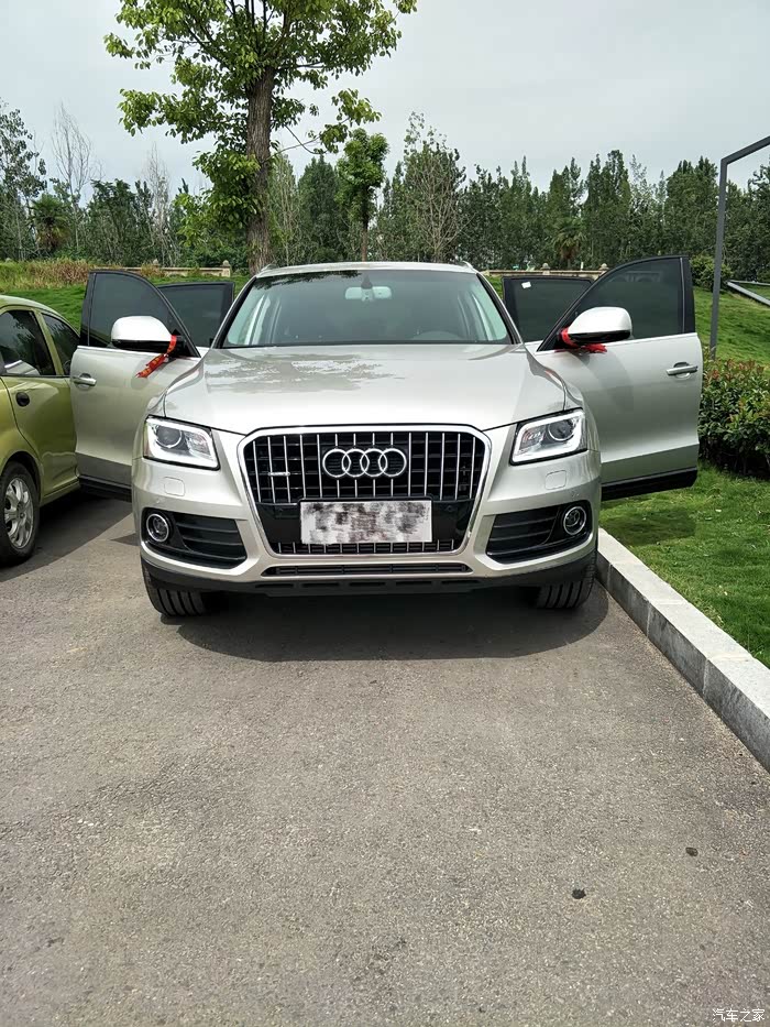 【图】白金色q5技术600km提车作业 求认证_奥迪q5/q5l论坛_汽车之家