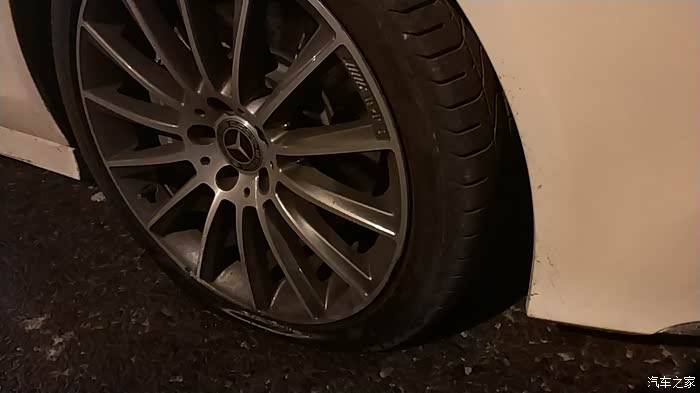 【图】50码过小坑,前轮胎全爆_奔驰cls论坛_汽车之家论坛