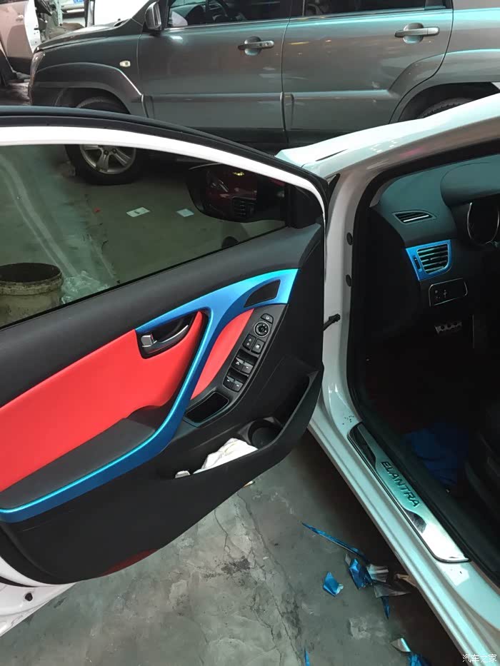 【图】无聊整了个氛围灯玩玩_朗动论坛_汽车之家论坛